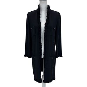 St. John Collection Jacket Topper 6 Black